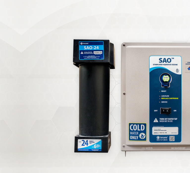 SAO DISPENSER <br/> Cleaning With Science