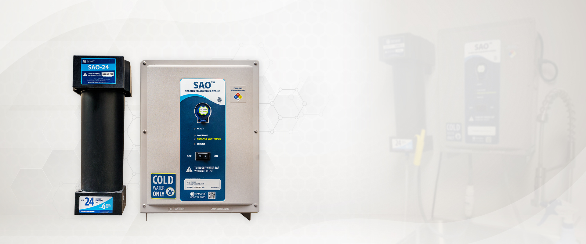 SAO DISPENSER <br/> Cleaning With Science